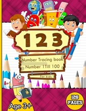 1 2 3 Number tracing book