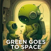 Green goes to space