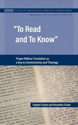 To Read and To Know - Bogdan Costea ; Alexandru Costea - 9798385208401