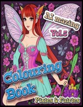 AI Mazing Volume 5 Colouring Book