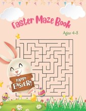 Big Easter Mazes Book for Kids 4-8 Years