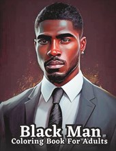 Adult Coloring Book Featuring Portraits of Diverse Black Men
