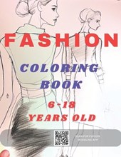 Fashion Coloring Book 6-18 Years Old