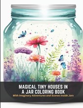 Magical Tiny Houses in a Jar Coloring Book