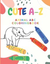 Cute A-Z Animal ABC Coloringbook