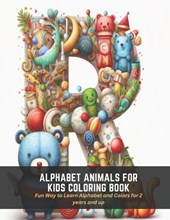 Alphabet Animals for Kids Coloring Book