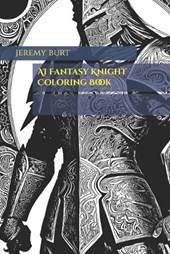 AI Fantasy Knight Coloring Book