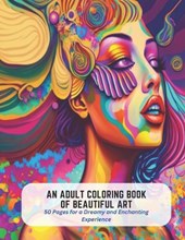 An Adult Coloring Book of Beautiful Art