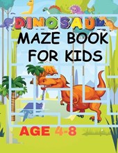 Dinosaur Maze Book For Kids