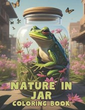 Nature Inside a Jar Coloring Book