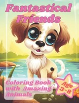Fantastical Friends: Coloring Book with Amazing Animals: Coloring Journey with Little Animals - Bartosz Krajewski - 9798397987714