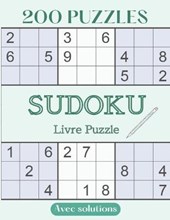 200 PUZZLES Sudoku livre puzzle avec solutions