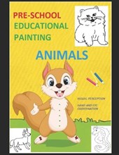 Coloring book, animals, nature, mixed