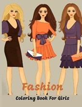 Fashion Coloring Book for girls