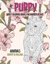 Adult Coloring Books for Women Design - Animals - Under 10 Dollars - Puppy