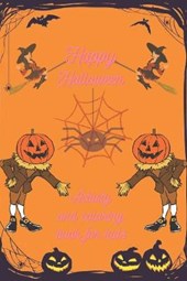 Happy halloween activity and coloring book for kids