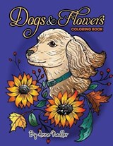 Dogs and Flowers Coloring Book - NADLER,  Anna - 9798556451261