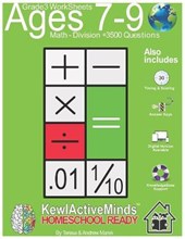 Grade 3 Worksheets - Math Division, HomeSchool Ready +3500 Questions: Includes Timing & Scoring, Answer Keys, Knowledgebase Support