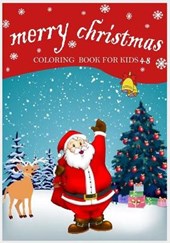 christmas coloring book for kids 4-8