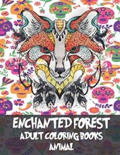 Adult Coloring Books Enchanted Forest - Animal