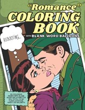 "Romance" Coloring Book with Blank Word Balloons