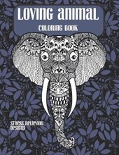 Loving Animal - Coloring Book - Stress Relieving Designs