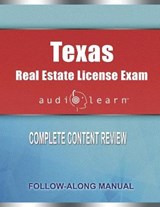 Texas Real Estate License Exam AudioLearn - TEAM,  Audiolearn Content - 9798615001321