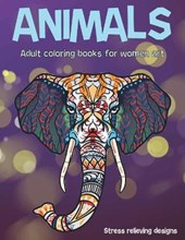 Adult Coloring Books for Women Art - Animals - Stress Relieving Designs