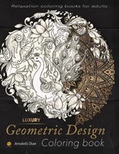 Geometric Design Colouring book RELAXATION COLORING BOOKS for Adults: Mandala colouring book