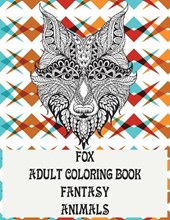 Adult Coloring Book Fantasy - Animals - Fox