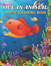 Ocean Animal Adult Coloring Book