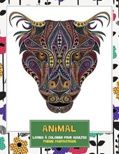 Livres a colorier pour adultes - Theme fantastique - Animal