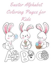 Easter Alphabet Coloring Pages for Kids
