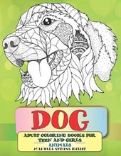 Adult Coloring Books for Teen and Girls - Animals - Mandala Stress Relief - Dog