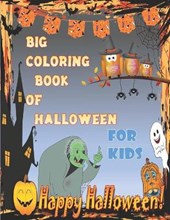 Big Coloring Book Of Halloween For Kids,