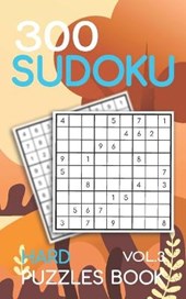 300 Sudoku Hard Puzzles Book Vol.3