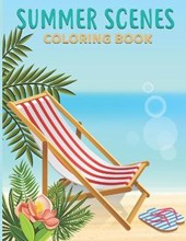 summer scenes coloring book