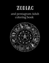 Zodiac and Pentagram Adult Coloring Book