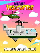 Military Helicopter Coloring Book for Kids
