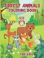 Forest Animals Coloring Book For Kids