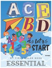 My First Color Book for Kids, A to Z coloring book, 1 to 25 coloring book toddlers