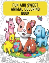 Fun and Sweet Animal Coloring Book
