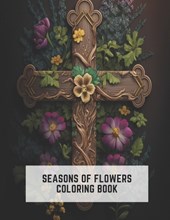 Seasons of Flowers Coloring Book