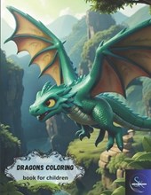 Dragons coloring book for children