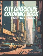 City landscapes coloring book