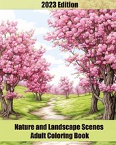 Nature and Landscape Scenes Adult Coloring Book