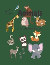 Animals Coloring Book For Kids Cute and Beautiful Animals Coloring Book