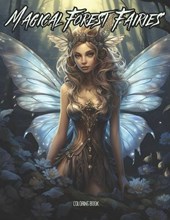 Magical Forest Fairies Coloring Book