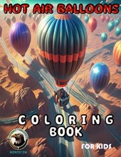 Hot Air Balloons Coloring Book for Kids