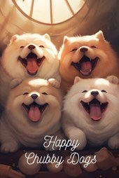 Happy Chubby Dogs Coloring Book